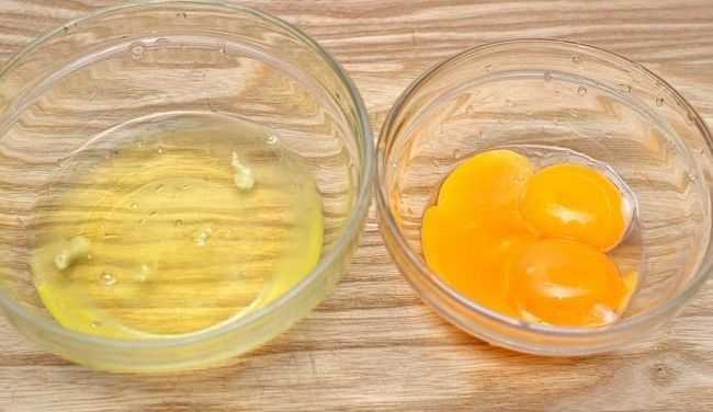 separate egg yolks
