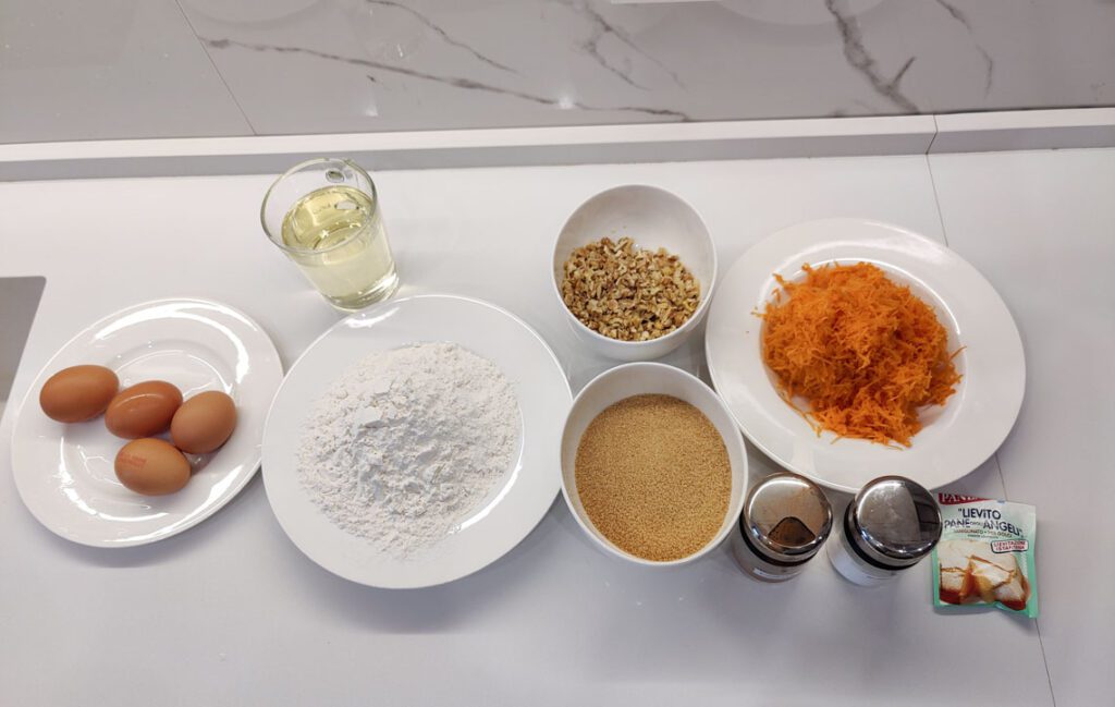 Ingredients Carrot Cake