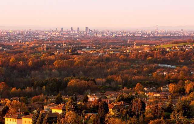 Skyline Montevecchia panorama