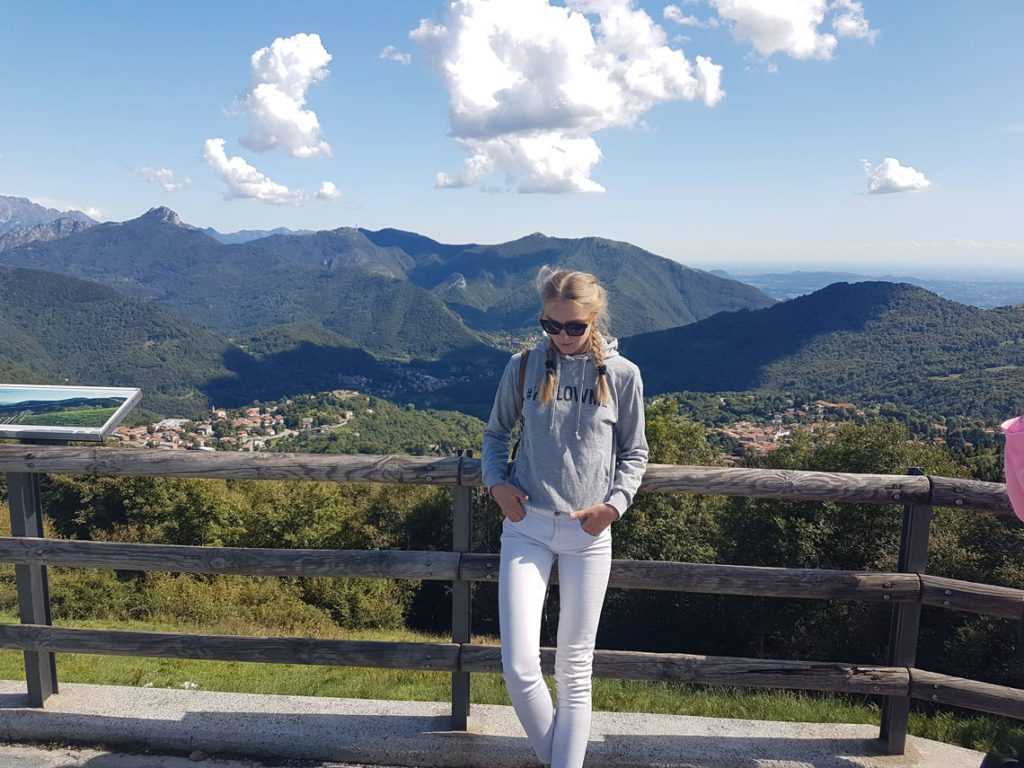 Alps view from Sormano