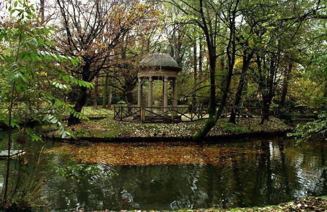 park of Villa Reale Milan