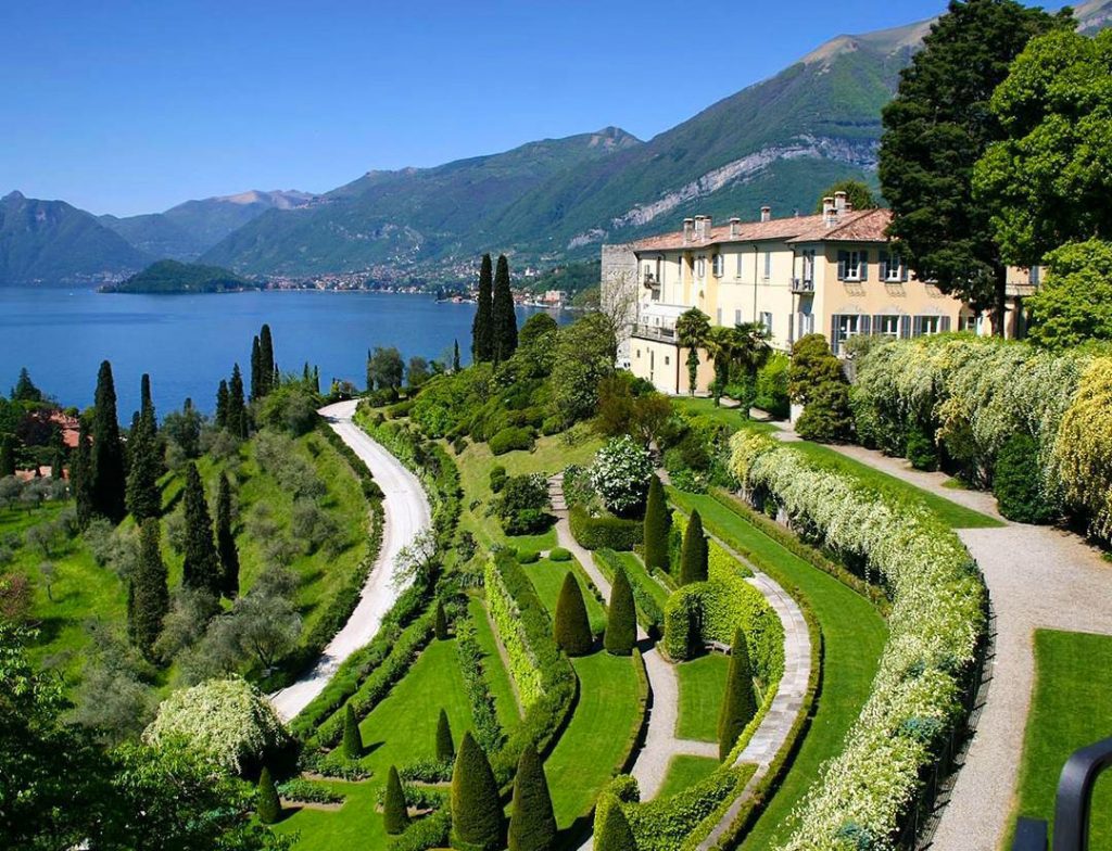 The gardens of Villa Serbelloni