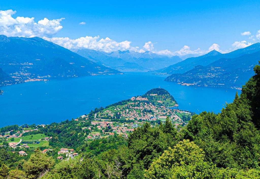 View from Madonna del Ghisallo