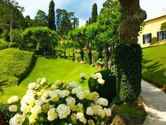 garden Villa del Balbianello