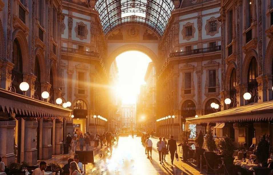 Galleria Vittorio Emanuele II Milan sightseeing