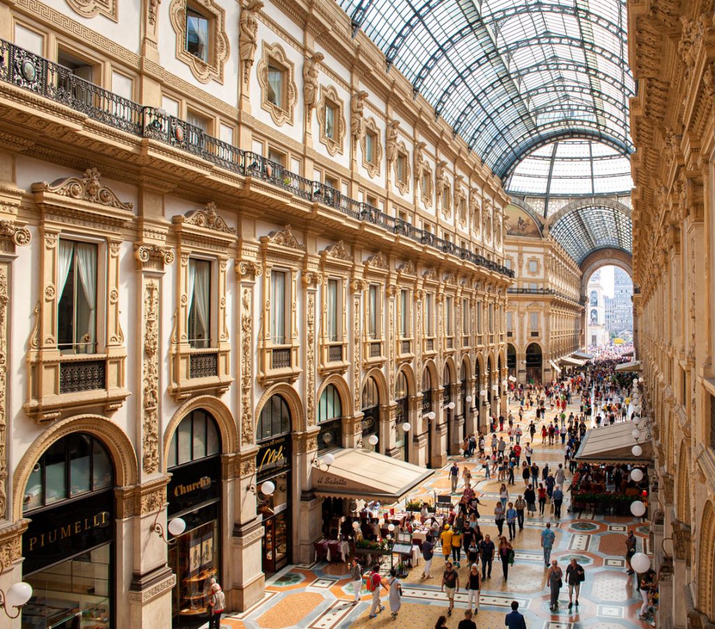 Shopping mall - Galleria Vittorio Emanuele II