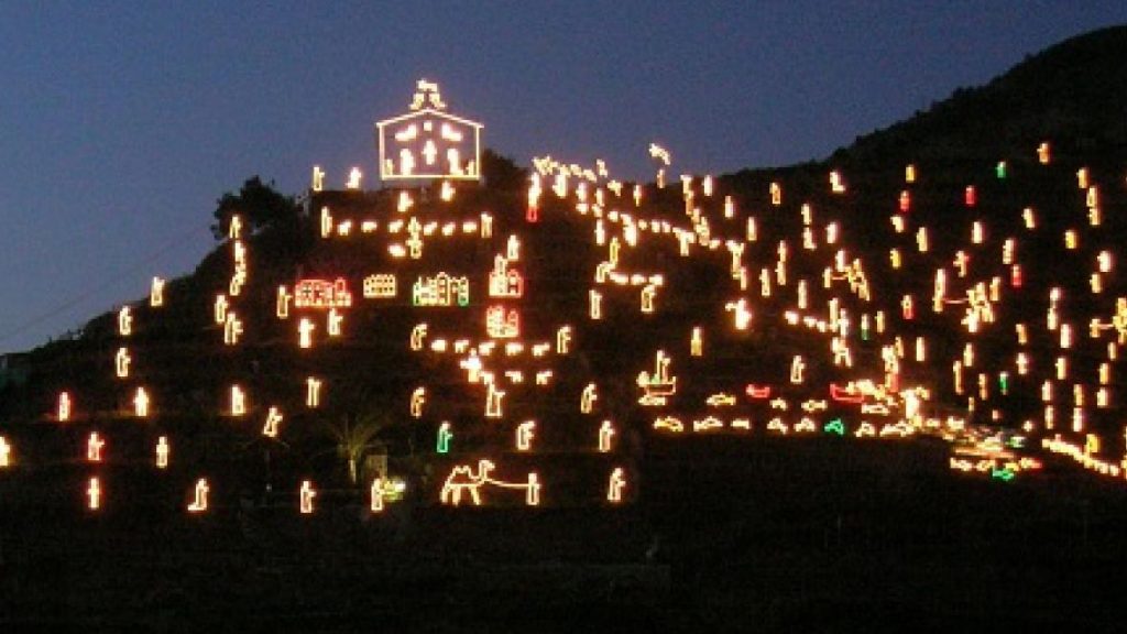 Nativity scene Manarola