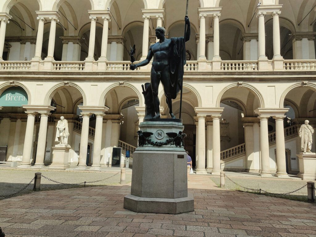 the Pinacoteca di Brera Milano