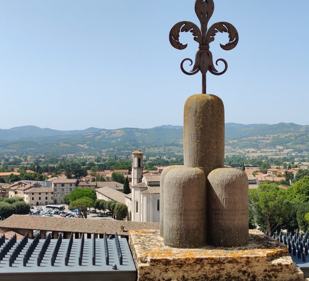 View from Piazza Grande Gubbio