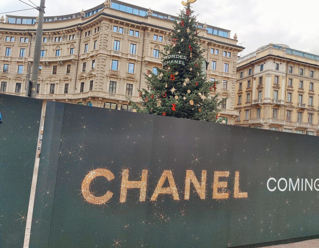 Chanel Christmas Tree Milan
