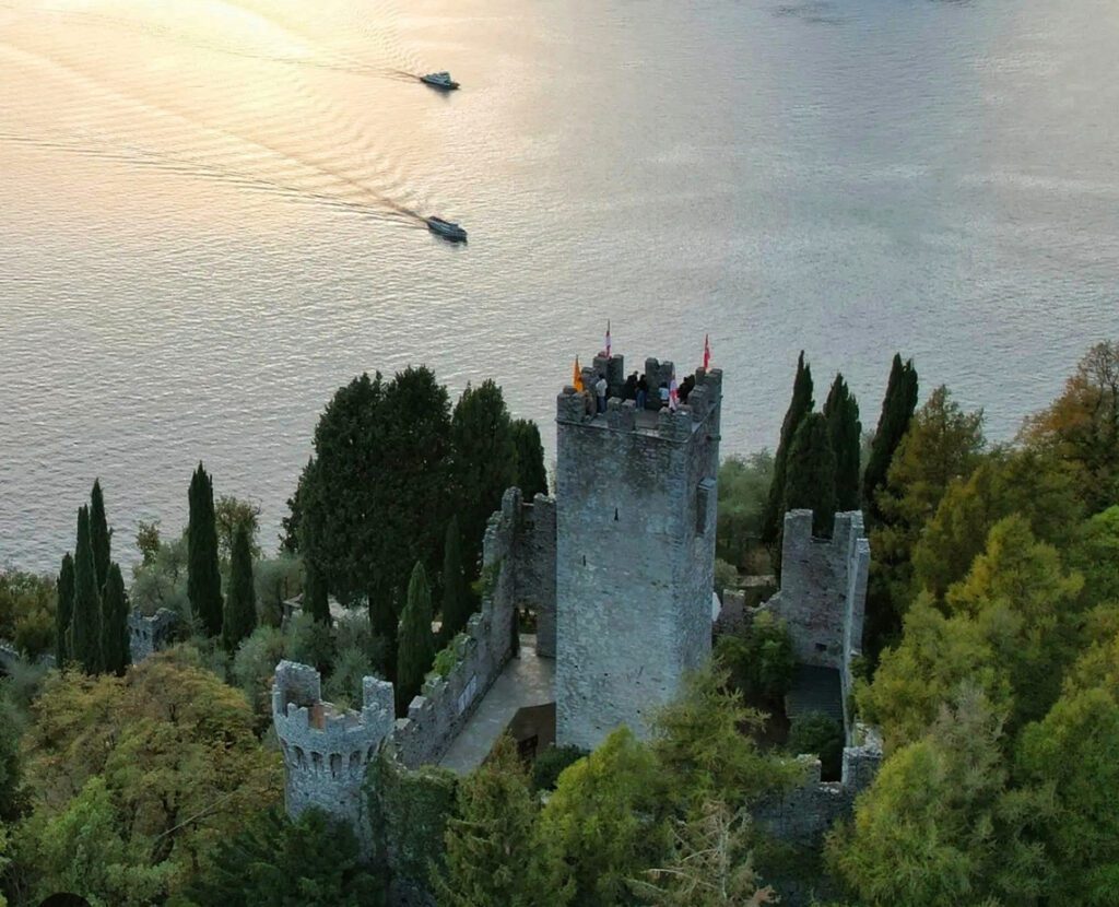 Vezio Castle Tower view