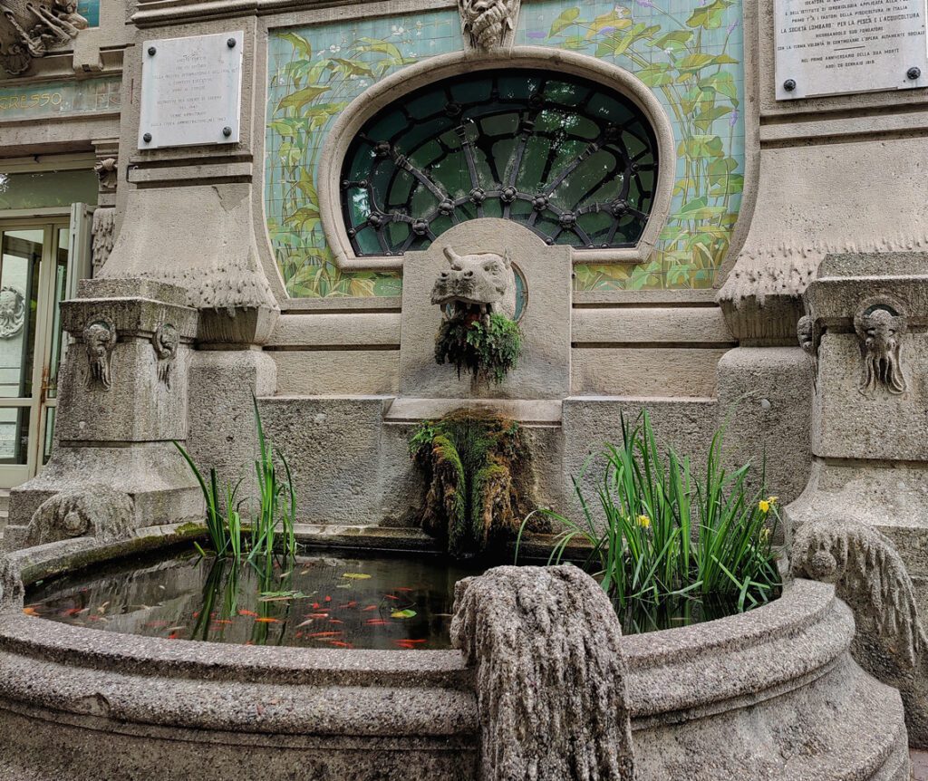 The civic Aquarium Sforzesco Castle