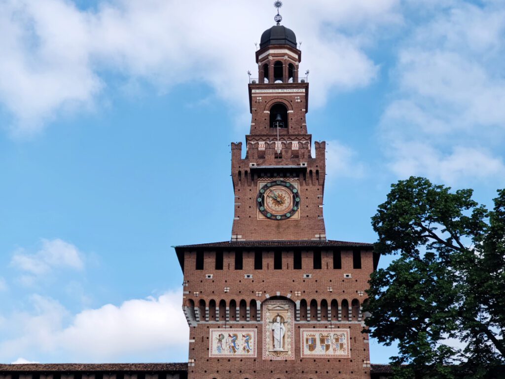 Filaret Tower Sforzesco Castle