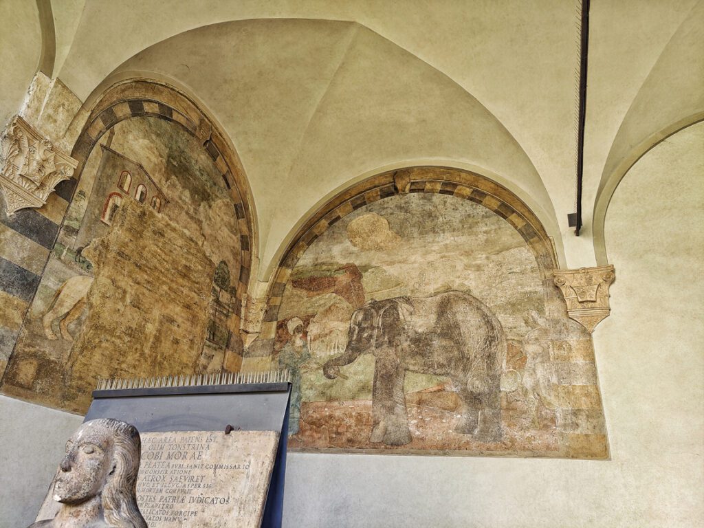 Portico dell'Elefante Castello Sforzesco