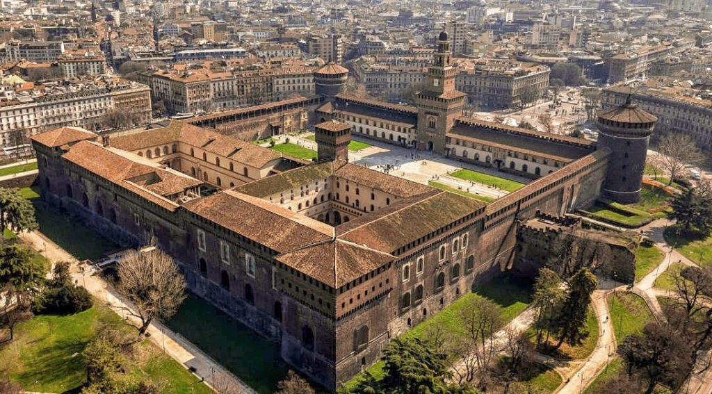 Sforzesco Castle Milan