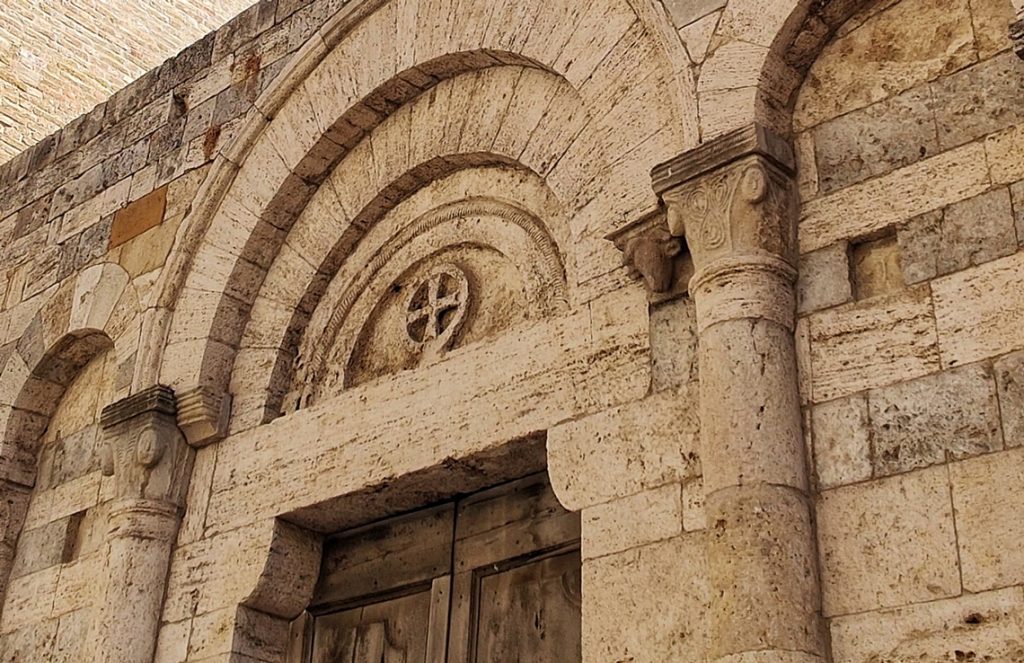 The Cross of the Knights of Malta San Gimignano