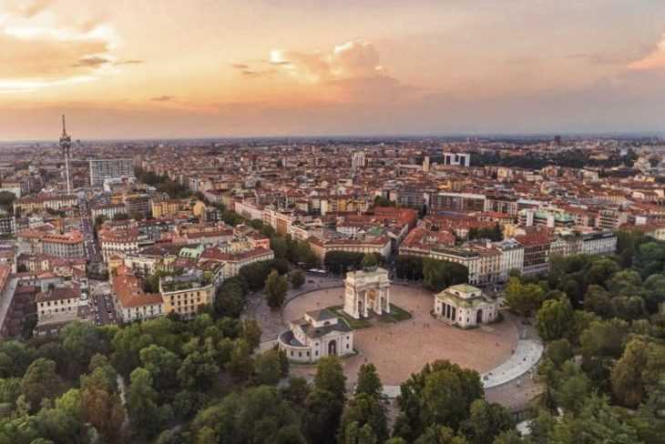 View from Torre Branca