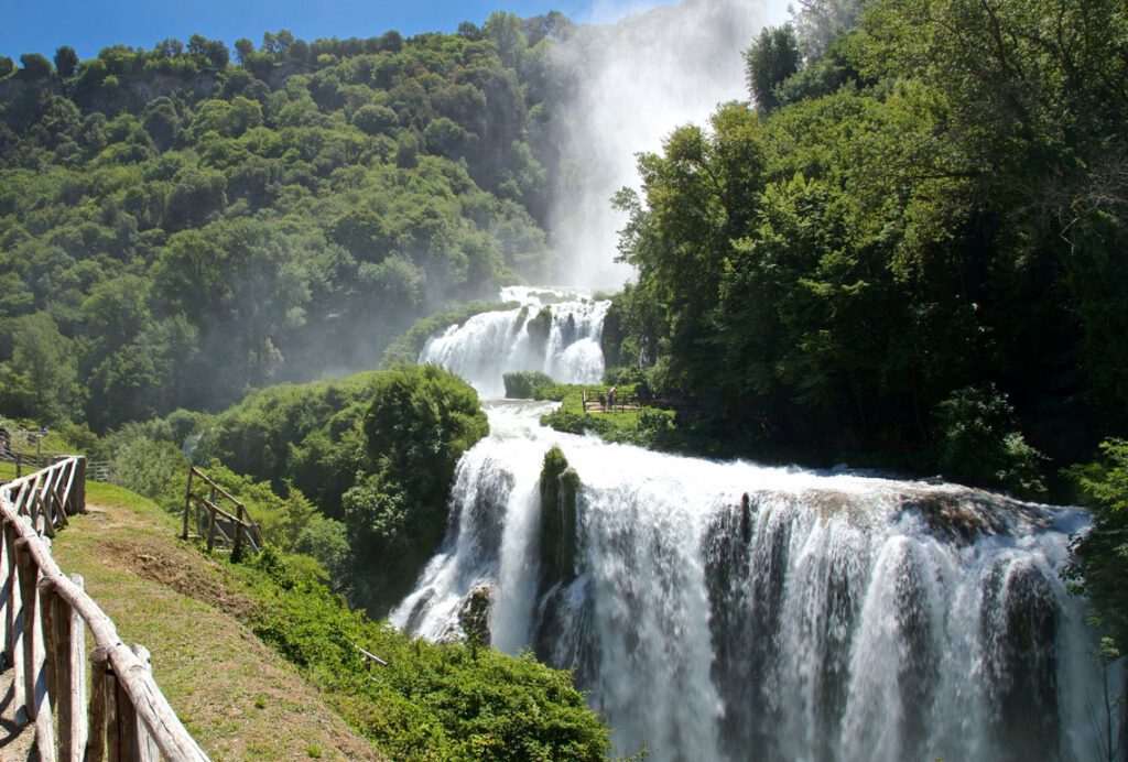 Marmore falls Umbria tourism