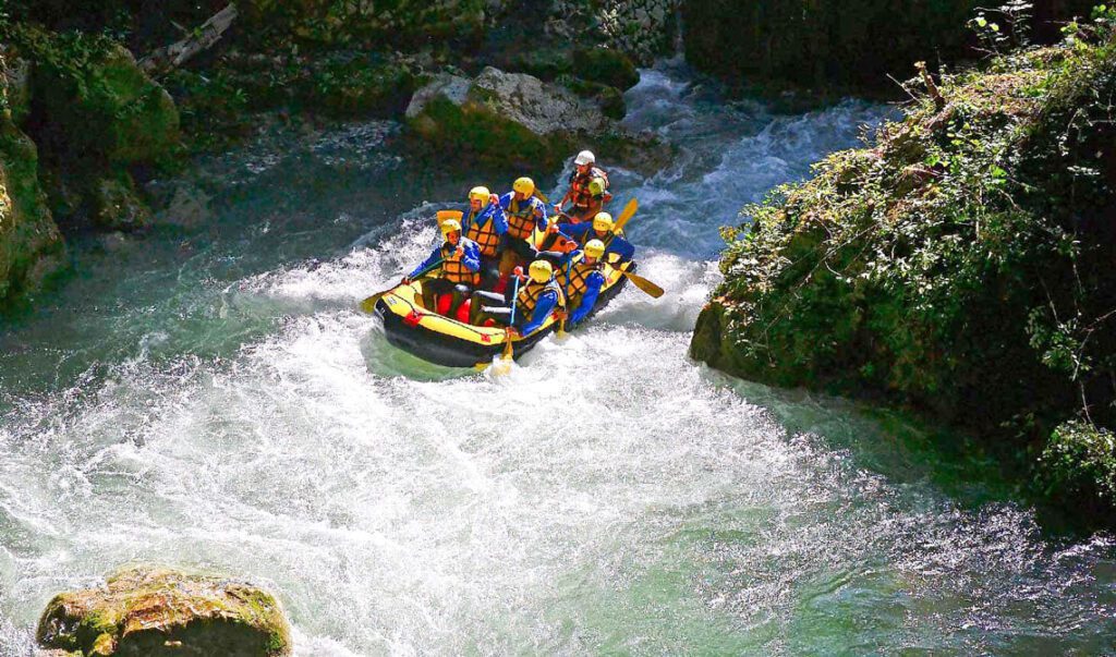 Rafting Marmore Falls