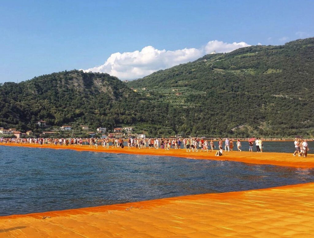 Floating Piers Iseo Lake